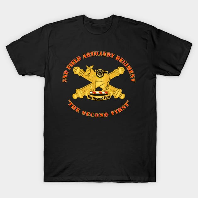 2nd Field Artillery Regiment T-Shirt by twix123844